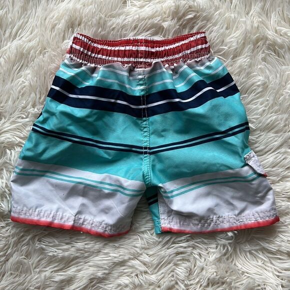 Kanu Surf Striped Swim Trunks Shorts Size 2T - Picture 2 of 3